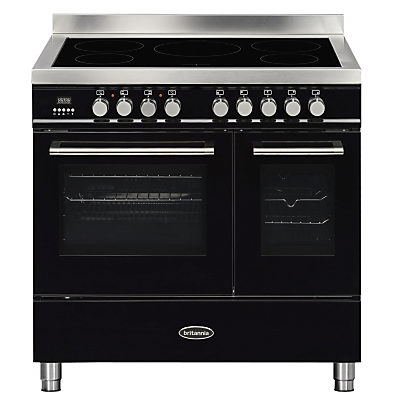 Britannia RC-9TI-QL Q-Line Induction Hob Range Cooker Black Britannia RC-9TI-QL Q-Line Induction Hob Range Cooker Black
